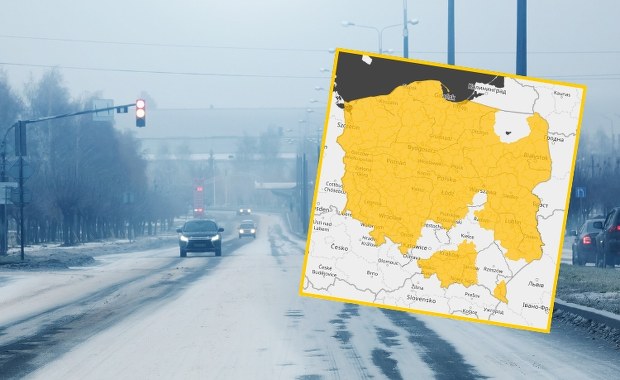 Marznące opady w 10 województwach. IMGW ostrzega