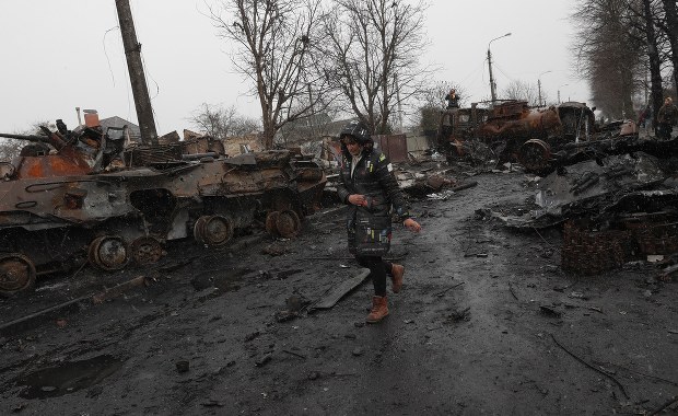 Masakra w Buczy. Rosja mówi o prowokacji NATO