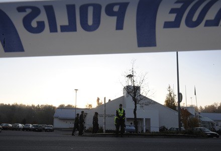 Masakra w Kauhajoki kosztowała życie 10 osób. Sprawca tragedii popełnił samobójstwo /AFP