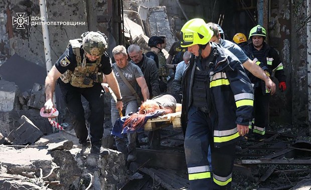 Masakra w Ukrainie. Furia Rosjan zamienia Dniepr w gruzowisko