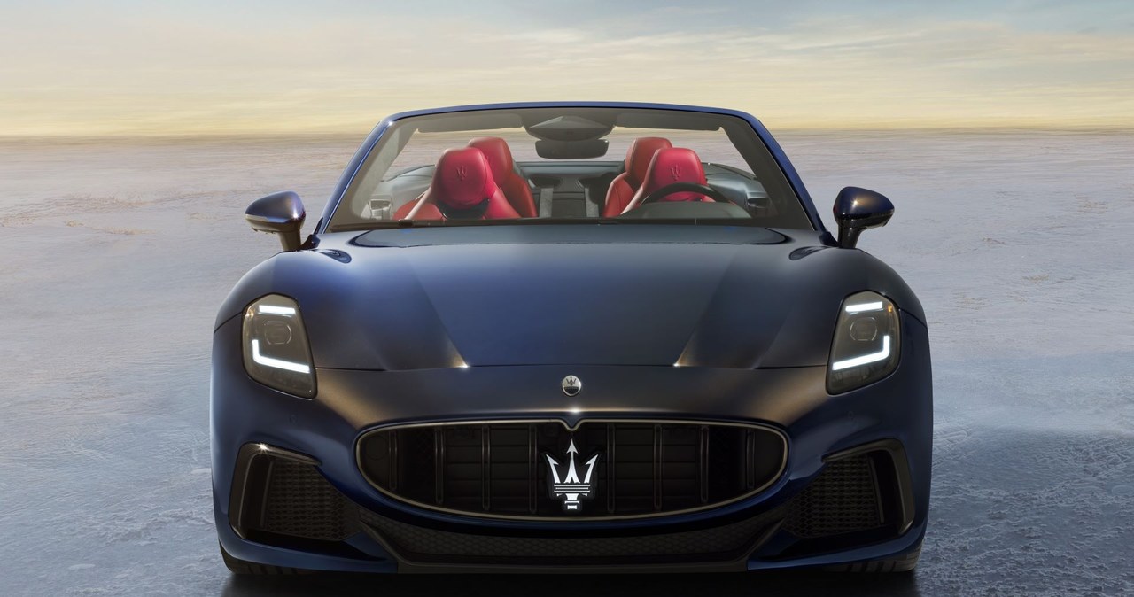 Maserati GranCabrio pomieści cztery osoby. /materiały prasowe