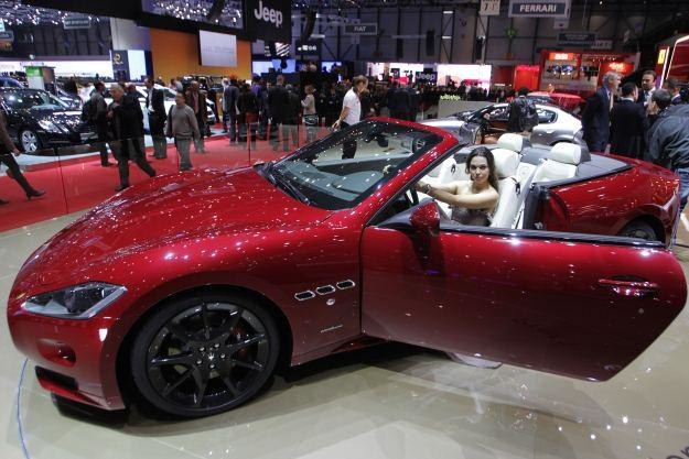 Maserati grancabrio sport /AFP
