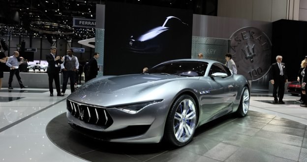 Maserati pokazało w Genewie zapowiedź nowego auta sportowego - Alfieri. /Newspress