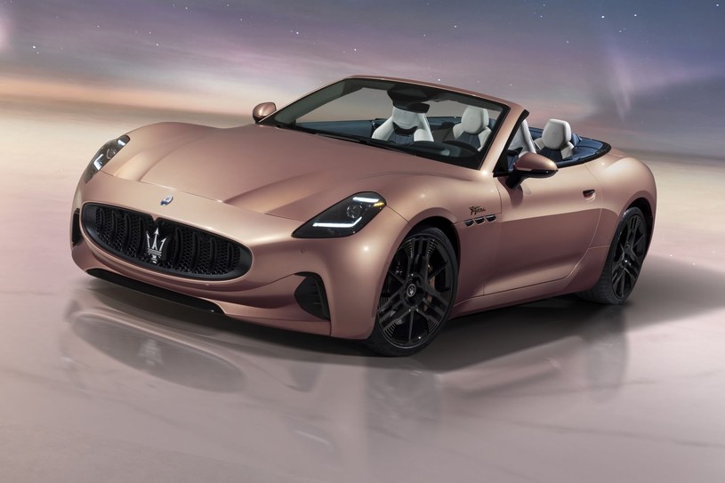 Maserati zaprezentowało GranCabrio Folgore. /materiały prasowe