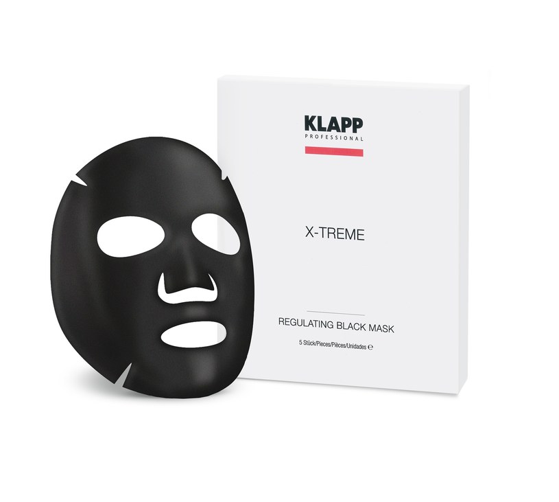 Maska KLAPP Regulating Black Mask /materiały prasowe