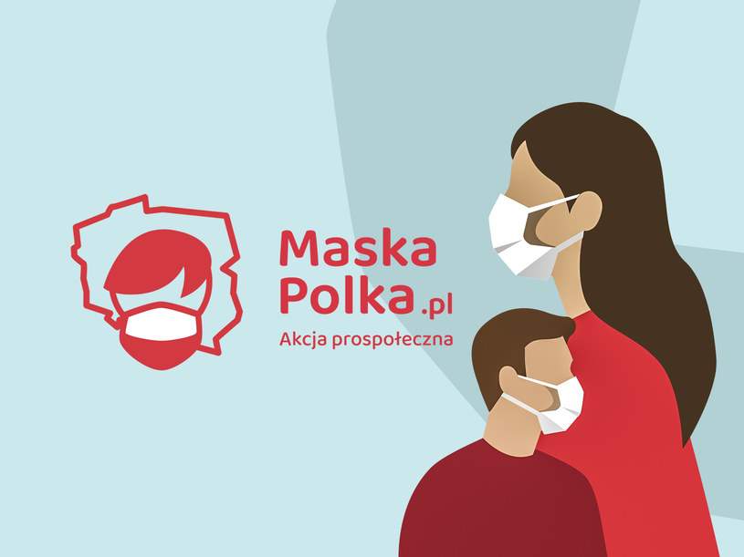Maskapolka.pl chce łączyć osoby szyjące maseczki z tymi, które ich potrzebują /INTERIA.PL/materiały prasowe