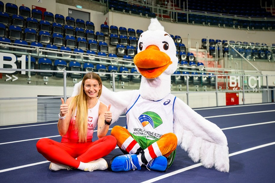 Maskotka Goosia czeka na przyjazd tysięcy kibiców lekkiej atletyki na Kujawy i Pomorze /materiały prasowe /