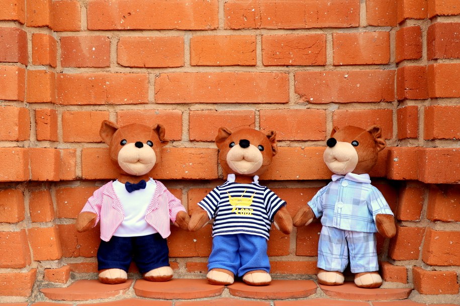 Maskotki z Misiem Uszatkiem /Lodz.Travel /