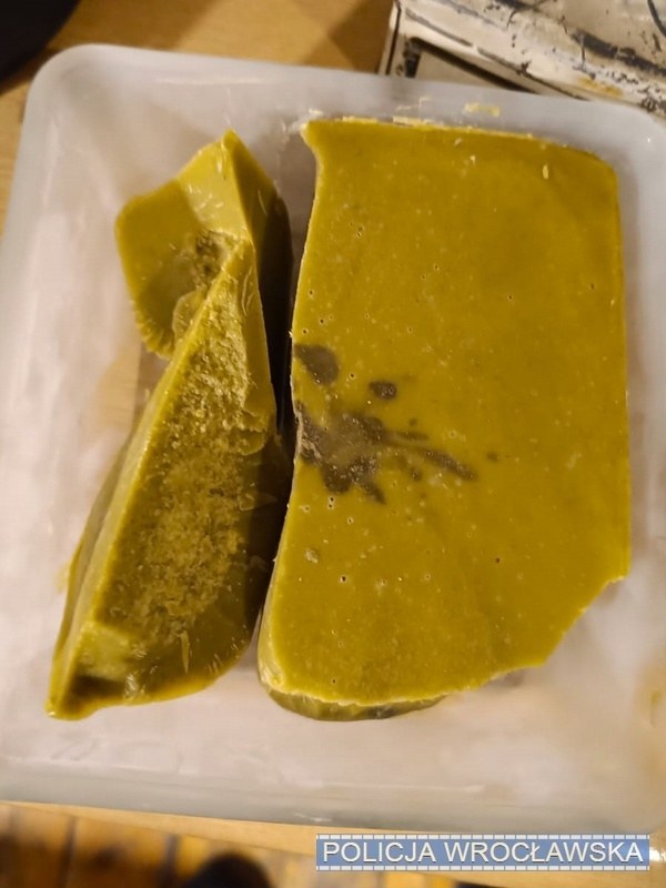 Masło z THC /Policja