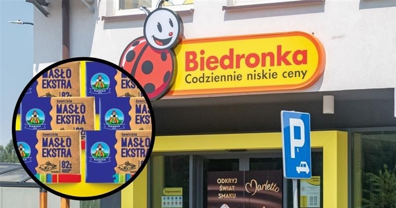 Masło za darmo w Biedronce! /Biedronka /INTERIA.PL