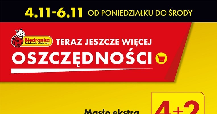 Masło za darmo w Biedronce /Biedronka /INTERIA.PL