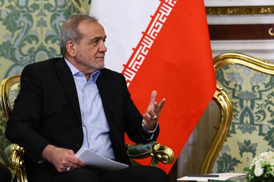 Masoud Pezeszkian opublikował otwarty list do Amerykanów /EVGENIA NOVOZHENINA/AFP/East News /East News