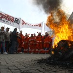 Masówki w kopalniach - apel o udział w strajku, referendum i manifestacji