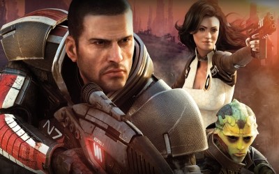 Mass Effect 2 - fragment okładki z gry /Informacja prasowa