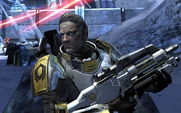 Mass Effect: Infiltrator - motyw graficzny /Informacja prasowa