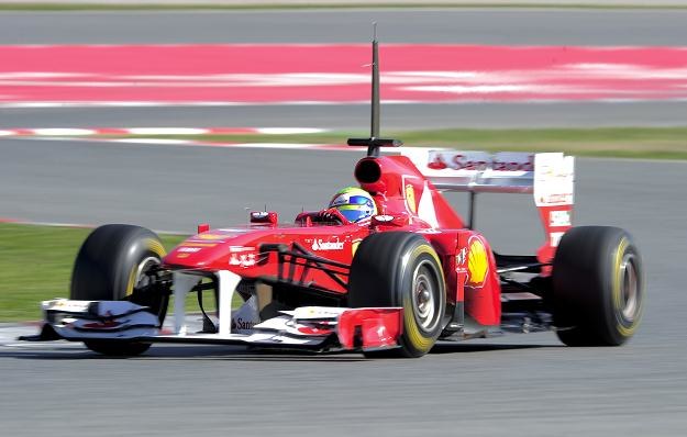 Massa podczas testów /AFP