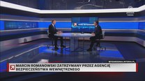 Mastalerek w "Gościu Wydarzeń" o zatrzymaniu Romanowskiego: Tusk wprowadza nowe standardy