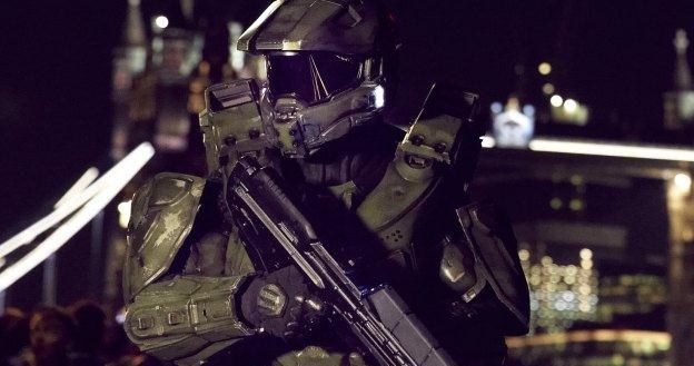 Master Chief podczas promocji Halo 4 w Londynie /