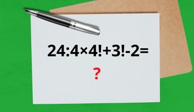 Masz 10 sekund? Jeśli wyliczysz poprawnie, jesteś wśr&oacute;d najlepszych 