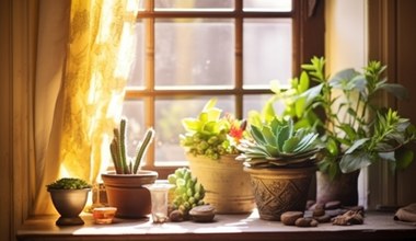 Masz okna skierowane na południe? Te rośliny świetnie sobie poradzą na nasłonecznionym parapecie