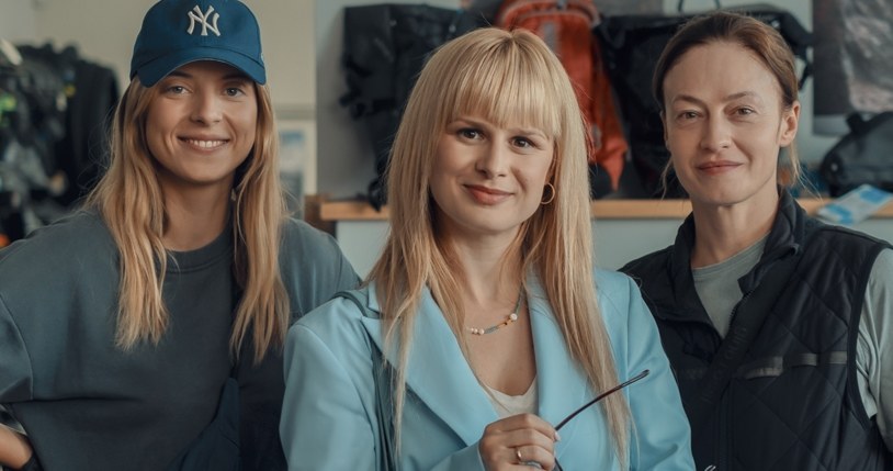 Masza Wągrocka, Barbara Wypych, Magdalena Różczka w serialu "Matki Pingwinów" /Piotr Litwic /Netflix