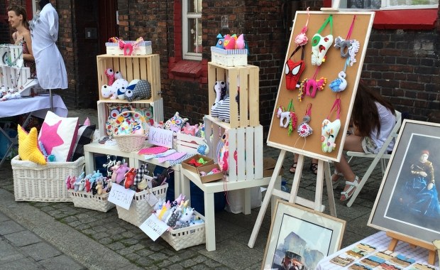 Maszkety i rękodzieło na katowickim Nikiszowcu. Trwa Odpust u Babci Anny