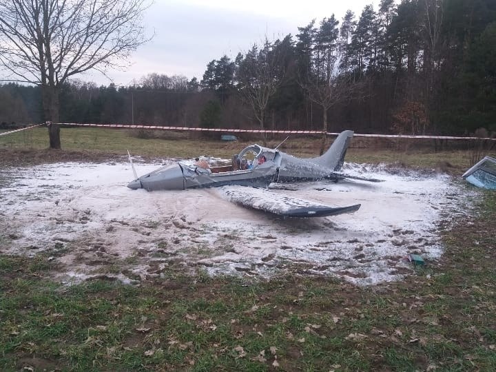 Maszyna, którą lecieli mężczyźni, została wyprodukowana w zeszłym roku na Łotwie /KMP w Olsztynie /Policja