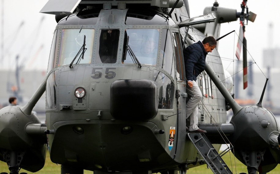 Maszyna  Sea King Mk41 /Felipe Trueba /PAP/EPA