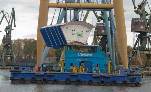 Maszyna TBM wydrąży tunel pod Wisłą w Gdańsku