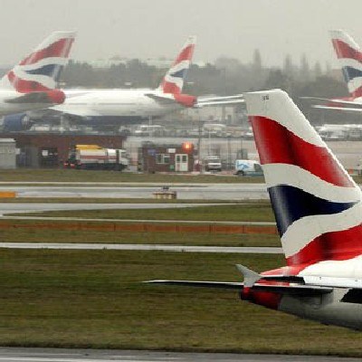 Maszyny British Airlines na lotnisku Heathrow /AFP