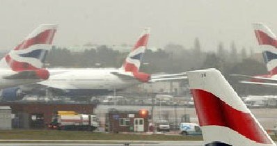 Maszyny British Airlines na lotnisku Heathrow /AFP
