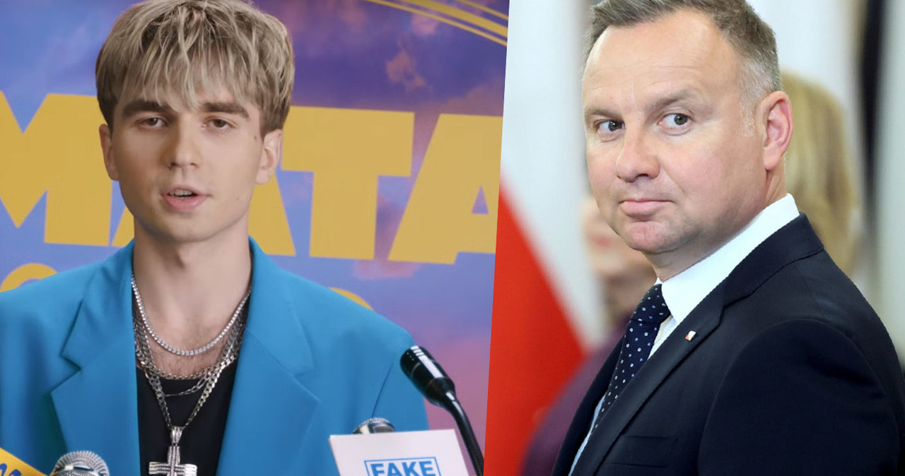 Mata stwierdził, że chce zostać prezydentem. Przy okazji wbił szpilę Andrzejowi Dudzie / Youtube /Wojciech Olkuśnik /East News