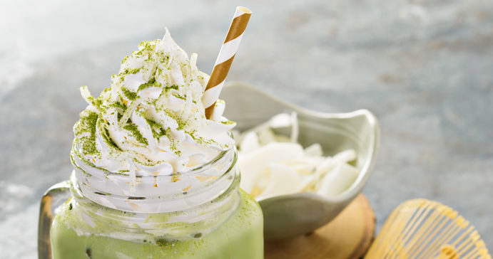 Matcha latte /&copy;123RF/PICSEL