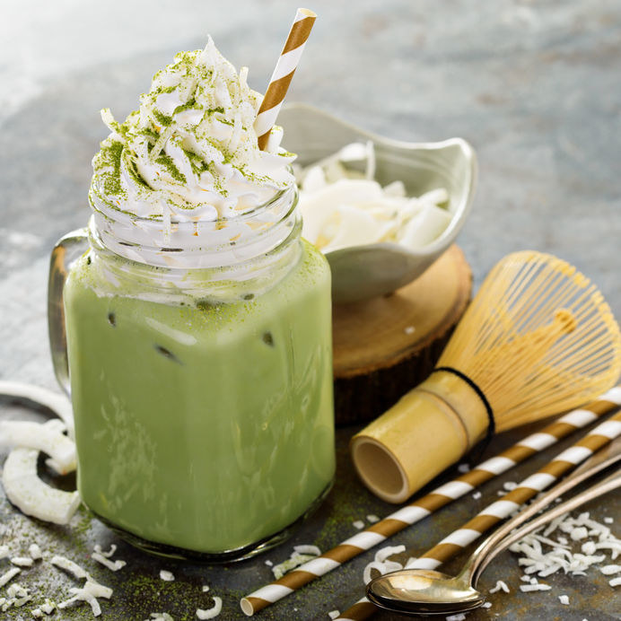 Matcha latte /&copy;123RF/PICSEL