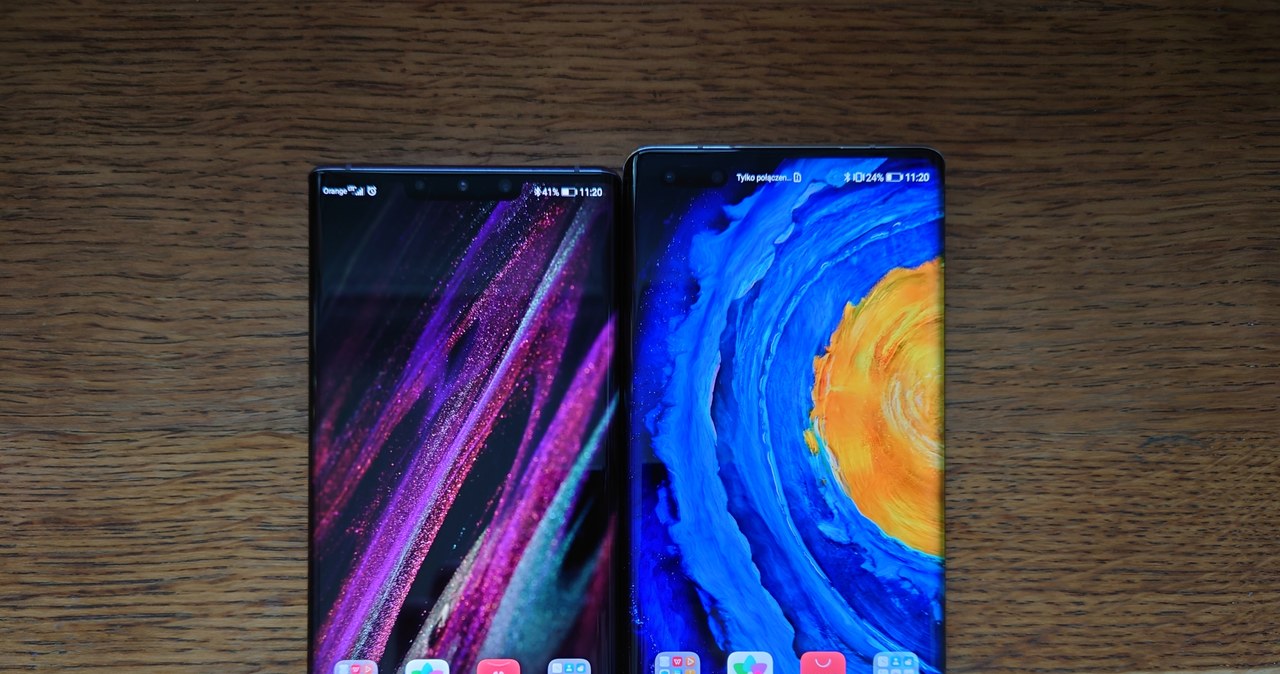 Mate 30 Pro i Mate 40 Pro (z prawej) /INTERIA.PL