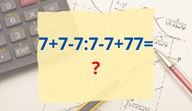 Matematycy uwielbiają takie zadania. Łatwo o pomyłkę