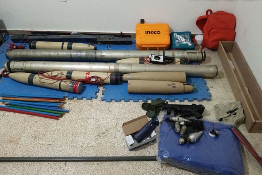 Materiały przejęte przez armię Libanu /Lebanese Army/Handout/Anadolu/ABACAPRESS.COM /East News
