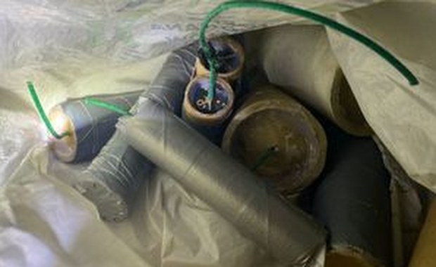 Materiały wybuchowe w garażu. 37-latek tymczasowo aresztowany