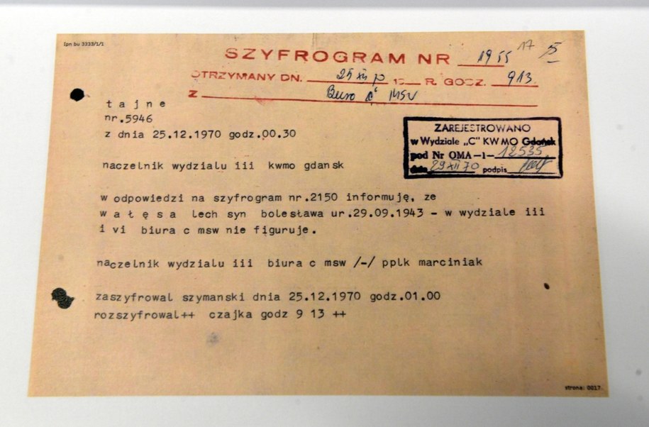 Materiały z IPN /Jacek Turczyk /PAP