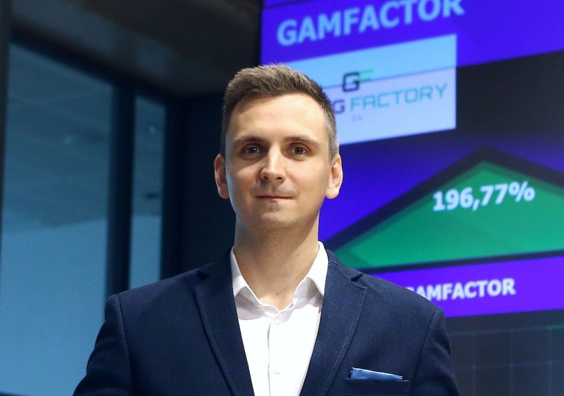 Mateusz Adamkiewicz, prezes zarządu Gaming Factory /materiały prasowe