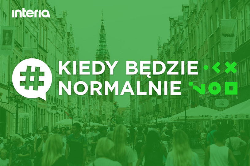 Mateusz Damięcki wziął udział w akcji Interii #KiedyBędzieNormalnie /INTERIA.PL