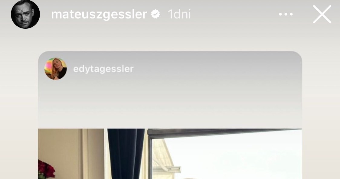 Mateusz Gessler z żoną /Mateusz Gessler /Instagram