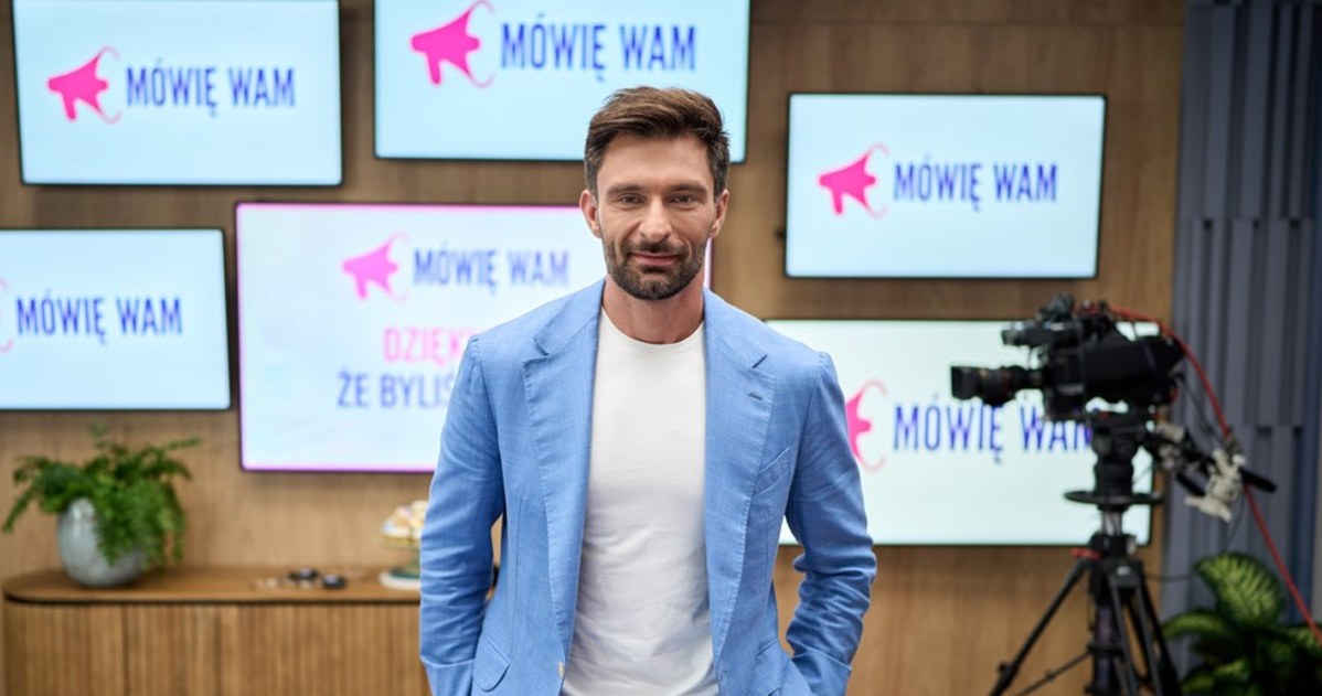 Mateusz Hładki powraca na antenę z programem "Mówię Wam" /TVN7 /materiały prasowe