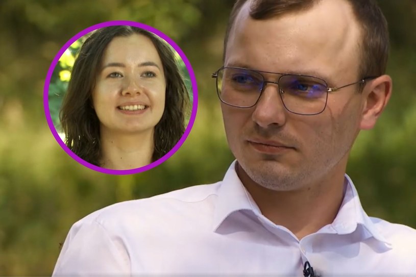 Mateusz i jego nowa kandydatka w show "Rolnik szuka żony" /TVP /materiały prasowe