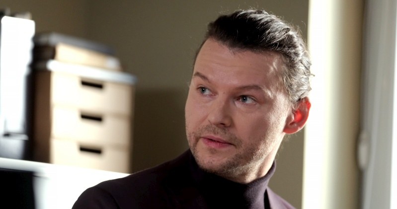 Mateusz Kościukiewicz w "M jak miłość" /Źródło: AIM