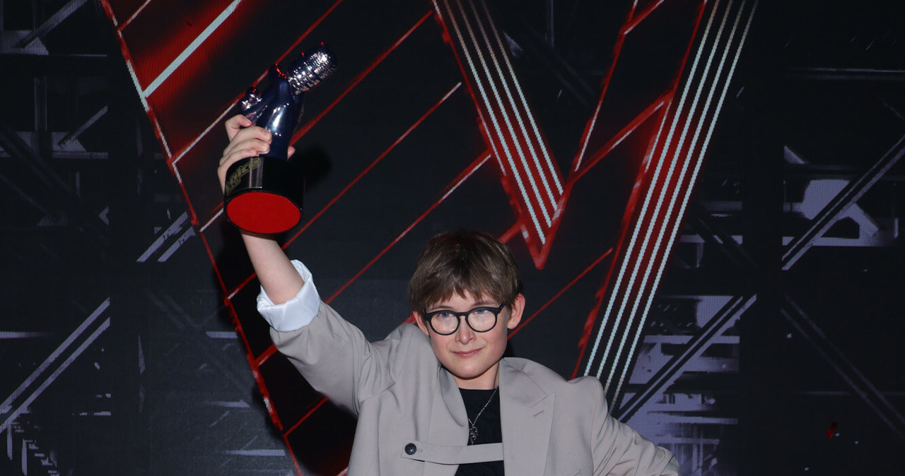 Mateusz Krzykała zwyciężył 5. edycję "The Voice Kids" /Pawel Wodzynski/East News /East News