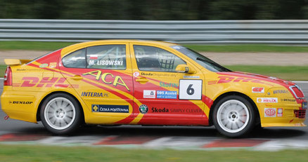 Mateusz Lisowski na  Autodromie w Moście /Informacja prasowa