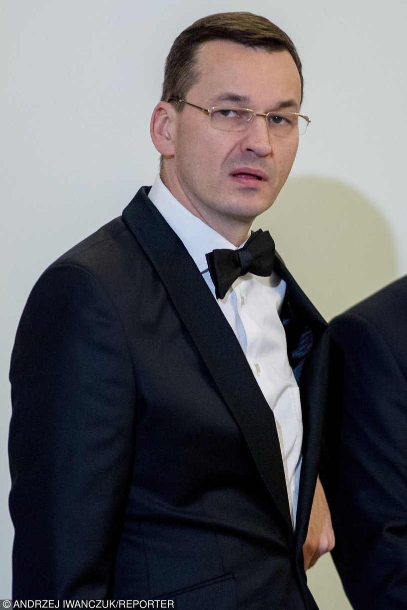 Mateusz Morawiecki: Apeluję do zamożnych, by nie wnioskowali o dopłaty /Andrzej Iwańczuk /Reporter