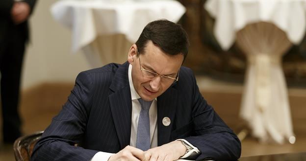 Mateusz Morawiecki. Fot. Ronald Wittek /POOL /PAP/EPA