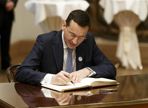 Mateusz Morawiecki. Fot. Ronald Wittek /Getty Images/Flash Press Media